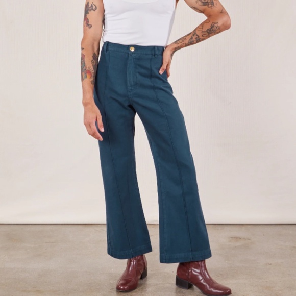 NWT Western Petite X-Large Western Pant Lagoon Big Bud Press - Picture 5 of 5